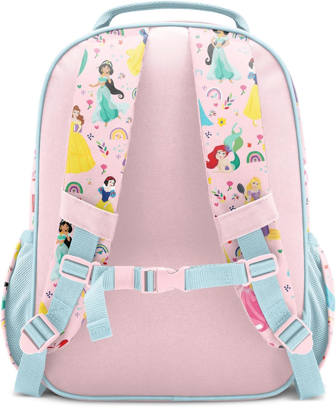 Simple Modern Medium Disney Toddler Backpack for School Girls and Boys | Kindergarten Elementary Kids Backpack | Fletcher Collection | Kids - 15" tall | Princess Rainbows Disney: Princess Rainbows Kids Medium